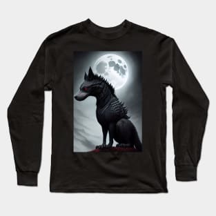 Lurking in the Moonlit Shadows Long Sleeve T-Shirt